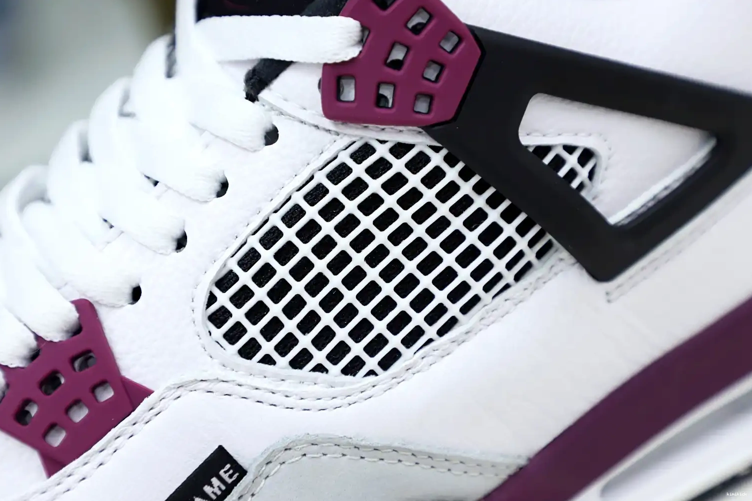 RETRO SAINT-GERMAIN AIR X Kimikick JORDAN JORDAN 4 'BORDEAUX' PARIS AIR 0424